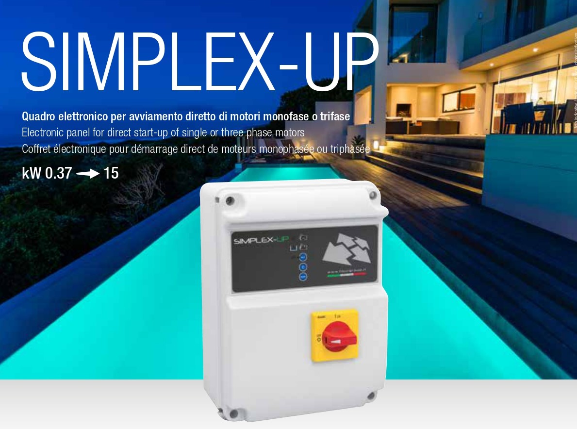 Simplex-UP-T10 HP Quadro elettronico FOURGROUP